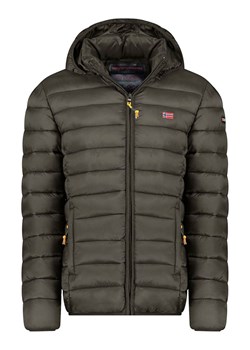 Geographical Norway Kurtka pikowana w kolorze khaki ze sklepu Limango Polska w kategorii Kurtki męskie - zdjęcie 188575394