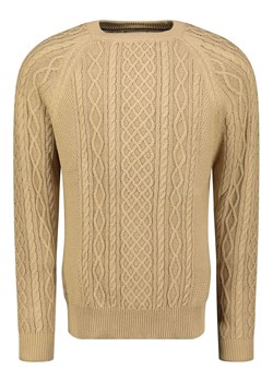 Geographical Norway Sweter "Fresh" w kolorze beżowym ze sklepu Limango Polska w kategorii Swetry męskie - zdjęcie 188575451