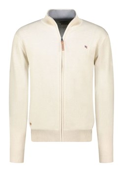 Geographical Norway Kardigan "Fregate" w kolorze kremowym ze sklepu Limango Polska w kategorii Swetry męskie - zdjęcie 188575521