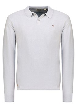 Geographical Norway Sweter "Fiji" w kolorze jasnoszarym ze sklepu Limango Polska w kategorii Swetry męskie - zdjęcie 188575541