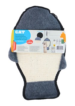 Edco Mata w kolorze szaro-kremowym do drapania - 38 x 26 cm ze sklepu Limango Polska w kategorii Dla zwierząt - zdjęcie 188575751