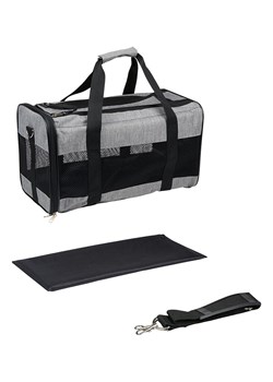 Edco Torba transportowa w kolorze szaro-czarnym dla zwierząt - 45 x 27 x 25 cm ze sklepu Limango Polska w kategorii Dla zwierząt - zdjęcie 188575954