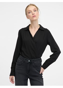 orsay Bluzka w kolorze czarnym ze sklepu Limango Polska w kategorii Swetry damskie - zdjęcie 188576054