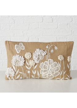 Boltze Poduszka "Marielle" w kolorze beżowo-białym - 49 x 29 cm ze sklepu Limango Polska w kategorii Poduszki dekoracyjne - zdjęcie 188576313
