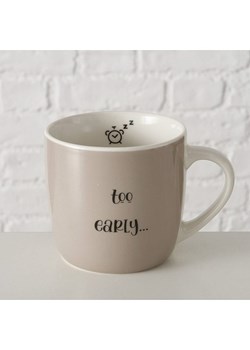 Boltze Kubek jumbo "Early" w kolorze beżowym - 420 ml ze sklepu Limango Polska w kategorii Naczynia - zdjęcie 188576340