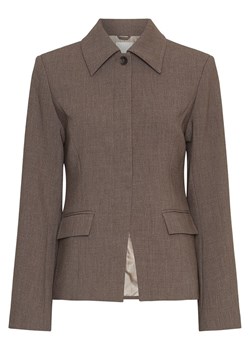 MOSS COPENHAGEN Blezer "Rosina" w kolorze szarobrązowym ze sklepu Limango Polska w kategorii Marynarki damskie - zdjęcie 188576864