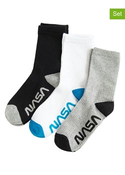 COOL CLUB Skarpety (3 pary) w kolorze białym, czarnym i szarym ze sklepu Limango Polska w kategorii Skarpetki dziecięce - zdjęcie 188577080