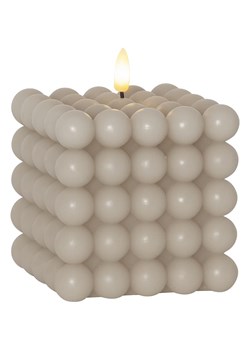 STAR Trading Świeca LED "Flame Dot" w kolorze beżowym - wys. 12,5 cm ze sklepu Limango Polska w kategorii Świece i dyfuzory - zdjęcie 188577141
