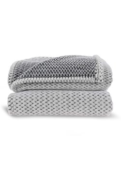 Sagaform Pled "Alba" w kolorze jasnoszarym - 170 x 130 cm ze sklepu Limango Polska w kategorii Tekstylia - zdjęcie 188577221