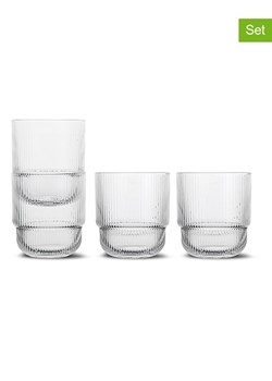 Sagaform Szklanki (4 szt.) "Blanka" - 400 ml ze sklepu Limango Polska w kategorii Naczynia - zdjęcie 188577244