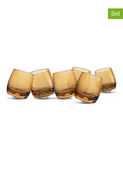 Sagaform Szklanki (6 szt.) w kolorze pomarańczowym - 300 ml ze sklepu Limango Polska w kategorii Naczynia - zdjęcie 188577320