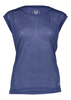 asics Koszulka sportowa w kolorze granatowym ze sklepu Limango Polska w kategorii Bluzki damskie - zdjęcie 188577413