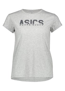 asics Koszulka sportowa "Katakana" w kolorze szarym ze sklepu Limango Polska w kategorii Bluzki damskie - zdjęcie 188577440