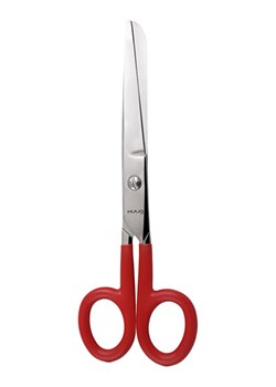 Vialli Design Nożyczki kuchenne w kolorze srebrno-czerwonym - wys. 18 cm ze sklepu Limango Polska w kategorii Akcesoria kuchenne - zdjęcie 188577560