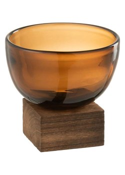 J Line Wazon w kolorze jasnobrązowym - wys. 11 x Ø 13 cm ze sklepu Limango Polska w kategorii Wazony - zdjęcie 188577730