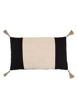 J Line Poduszka w kolorze kremowo-czarnym - 50 x 30 cm ze sklepu Limango Polska w kategorii Poduszki dekoracyjne - zdjęcie 188577734