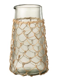 J Line Karafka w kolorze beżowym - wys. 20 cm ze sklepu Limango Polska w kategorii Dzbanki i zaparzacze - zdjęcie 188577774