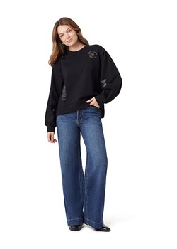 Scotch &amp; Soda Bluza w kolorze czarnym ze sklepu Limango Polska w kategorii Bluzy damskie - zdjęcie 188577843