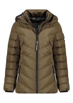 Geographical Norway Kurtka pikowana "Brace" w kolorze khaki ze sklepu Limango Polska w kategorii Kurtki damskie - zdjęcie 188578171