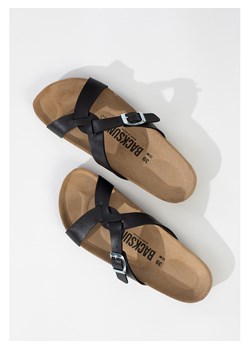 BACKSUN Klapki "Abramo" w kolorze czarnym ze sklepu Limango Polska w kategorii Klapki damskie - zdjęcie 188579284