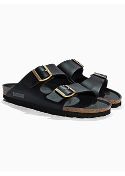 BACKSUN Klapki "Bali" w kolorze czarnym ze sklepu Limango Polska w kategorii Klapki damskie - zdjęcie 188579430
