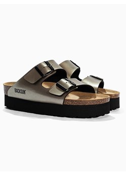 BACKSUN Klapki "Maldives" w kolorze złotym ze sklepu Limango Polska w kategorii Klapki damskie - zdjęcie 188579484