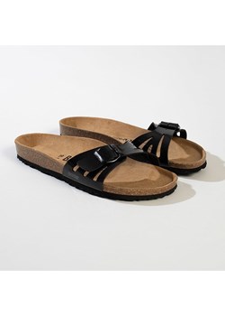 BACKSUN Klapki "Venezia" w kolorze czarnym ze sklepu Limango Polska w kategorii Klapki damskie - zdjęcie 188579641