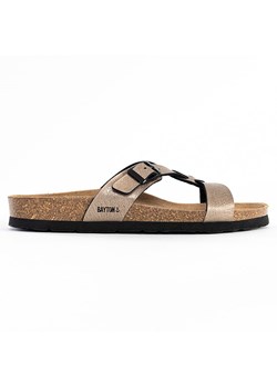 BAYTON Klapki "Sebastian" w kolorze brązowym ze sklepu Limango Polska w kategorii Klapki damskie - zdjęcie 188579763