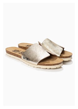 BAYTON Klapki "Djilian Slim" w kolorze złotym ze sklepu Limango Polska w kategorii Klapki damskie - zdjęcie 188579914