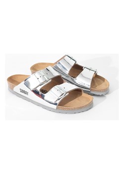 Sunbay Klapki "Trefle" w kolorze srebrnym ze sklepu Limango Polska w kategorii Klapki damskie - zdjęcie 188580122