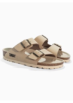 Sunbay Klapki "Trefle" w kolorze beżowym ze sklepu Limango Polska w kategorii Klapki damskie - zdjęcie 188580983