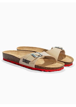 Sunbay Klapki "Alix" w kolorze beżowym ze sklepu Limango Polska w kategorii Klapki damskie - zdjęcie 188581091