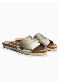 Sunbay Klapki "Djeeli" w kolorze złotym ze sklepu Limango Polska w kategorii Klapki damskie - zdjęcie 188581133