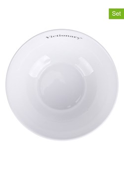 TINTEUNICHE Miski (6 szt.) "Victionary" w kolorze białym - Ø 13 cm ze sklepu Limango Polska w kategorii Naczynia - zdjęcie 188582353