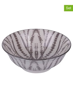 Villa d´Este Salaterki (6 szt.) "The Grey" w kolorze szarym - Ø 21,5 cm ze sklepu Limango Polska w kategorii Naczynia - zdjęcie 188582394