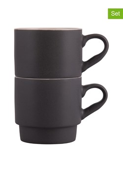 Villa d´Este Kubki (4 szt.) "Forma" w kolorze szarym - 380 ml ze sklepu Limango Polska w kategorii Dzbanki i zaparzacze - zdjęcie 188582641