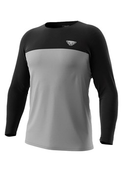 DYNAFIT Koszulka funkcyjna "Traverse" w kolorze szaro-czarnym ze sklepu Limango Polska w kategorii T-shirty męskie - zdjęcie 188583180