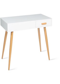 IDOMYA Essentials Toaletka "Serena" w kolorze biało-jasnobrązowym - 80 x 75 x 39 cm ze sklepu Limango Polska w kategorii Meble - zdjęcie 188584623