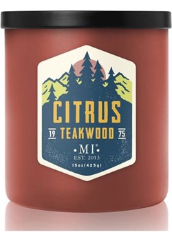 Colonial Candle Świeca zapachowa "Citrus Teakwood" - 425 g ze sklepu Limango Polska w kategorii Świece i dyfuzory - zdjęcie 188586110