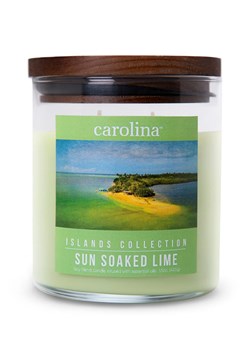 Colonial Candle Świeca zapachowa "Sun Soaked Lime" - 425 g ze sklepu Limango Polska w kategorii Świece i dyfuzory - zdjęcie 188586134