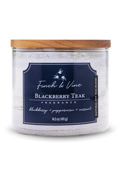 Colonial Candle Świeca zapachowa "Blackberry Teak" - 411 g ze sklepu Limango Polska w kategorii Świece i dyfuzory - zdjęcie 188586171