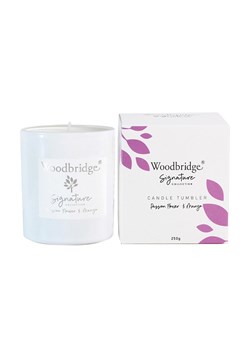 Woodbridge Świeca zapachowa "Passion Flower &amp; Mango" - 250 g ze sklepu Limango Polska w kategorii Świece i dyfuzory - zdjęcie 188586354