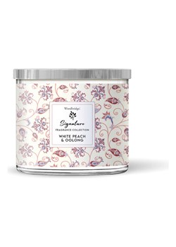 Woodbridge Świeca zapachowa " White Peach &amp; Oolong" - 410 g ze sklepu Limango Polska w kategorii Świece i dyfuzory - zdjęcie 188586423