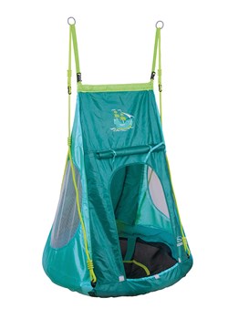 Hudora Huśtawka w kolorze zielonym - Ø 90 cm - 3+ ze sklepu Limango Polska w kategorii Zabawki - zdjęcie 188586901