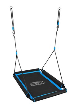 Hudora Huśtawka "Square 110" w kolorze czarno-niebieskim - 3+ ze sklepu Limango Polska w kategorii Zabawki - zdjęcie 188586920
