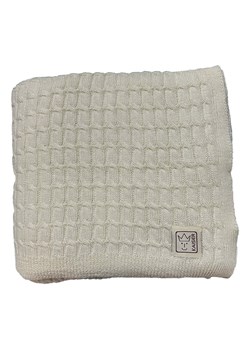 Kaiser Naturfellprodukte Wełniany kocyk w kolorze kremowym ze sklepu Limango Polska w kategorii Tekstylia - zdjęcie 188587791