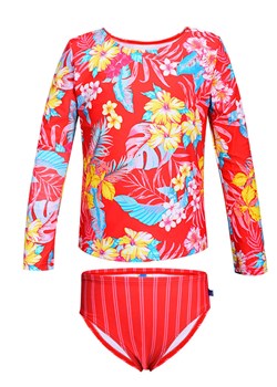 Peek U 2-częściowy zestaw kąpielowy "Sandy" w kolorze czerwonym ze wzorem ze sklepu Limango Polska w kategorii Stroje kąpielowe - zdjęcie 188591153