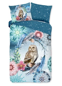 Hip Komplet pościeli satynowej "Kolya" w kolorze niebieskim ze sklepu Limango Polska w kategorii Pościele - zdjęcie 188591233