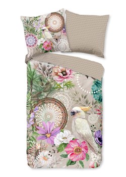 Hip Komplet pościeli satynowej w kolorze beżowym ze sklepu Limango Polska w kategorii Pościele - zdjęcie 188591254