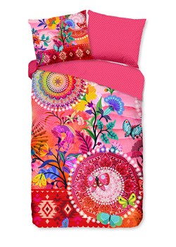 Hip Komplet pościeli satynowej "Giselah" w kolorze różowym ze wzorem ze sklepu Limango Polska w kategorii Pościele - zdjęcie 188591281